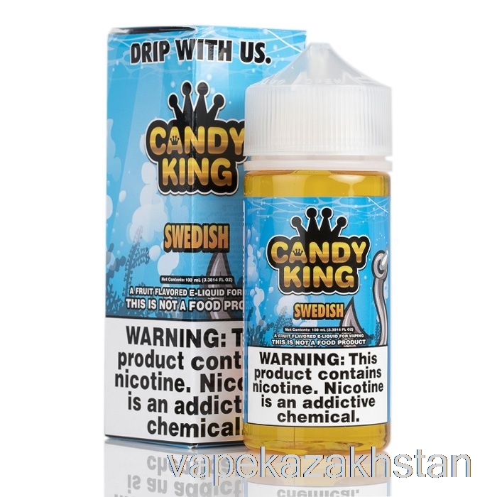 Vape Disposable Swedish - Candy King - 100mL 3mg